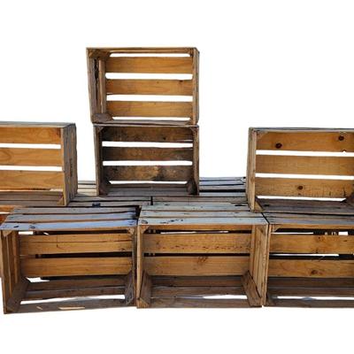 15 Wood Fruit Crates