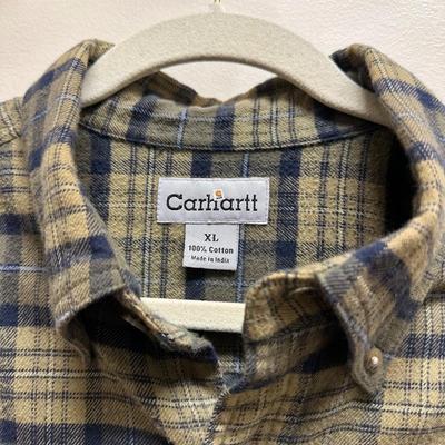 Lot of 5 Flannel Shirts including Carhartt & Timberland