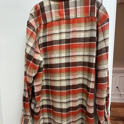 Lot of 5 Flannel Shirts including Carhartt & Timberland