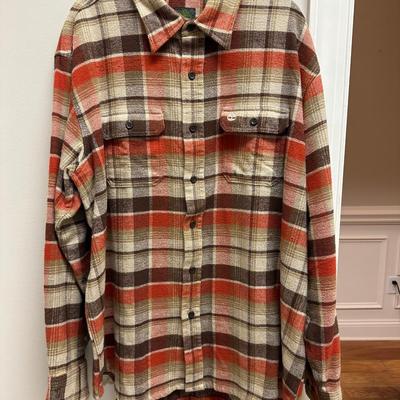 Lot of 5 Flannel Shirts including Carhartt & Timberland