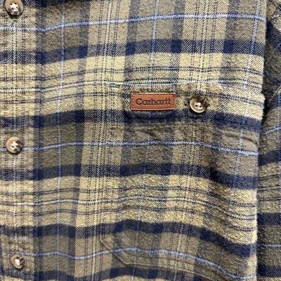 Lot of 5 Flannel Shirts including Carhartt & Timberland