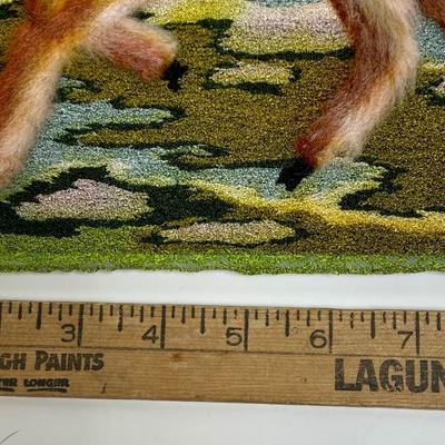 Fabric Artwork - Fawn Baby Deer furry 3D effect