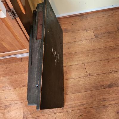 Vintage Solid Wood Portable Folding Desk