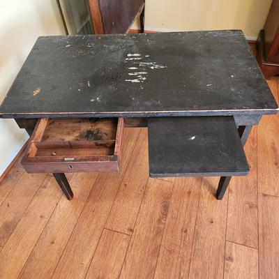 Vintage Solid Wood Portable Folding Desk