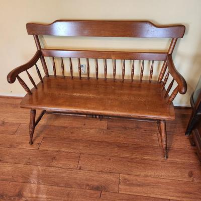 Solid Wood Bench Seat 44x18x34