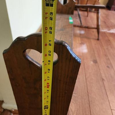 Wooden Table Shelf 31x7x21