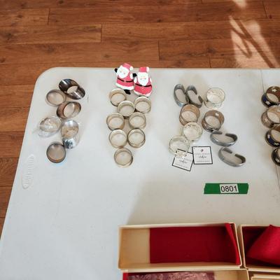 Collection of Napkin Ring Holders
