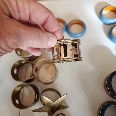Collection of Napkin Ring Holders