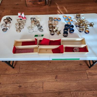 Collection of Napkin Ring Holders