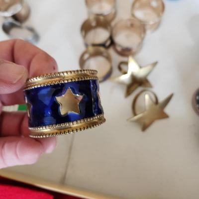 Collection of Napkin Ring Holders