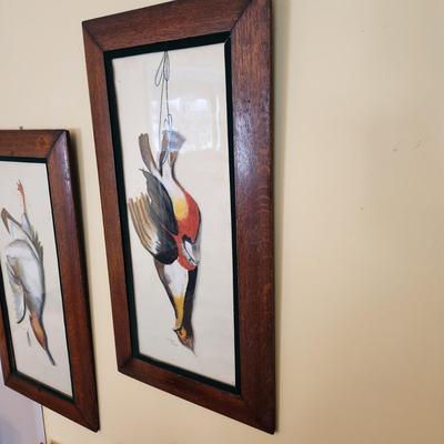 Framed Art Game Birds