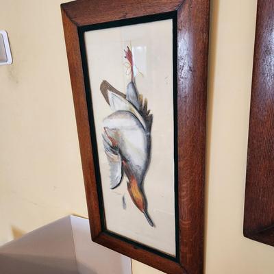 Framed Art Game Birds