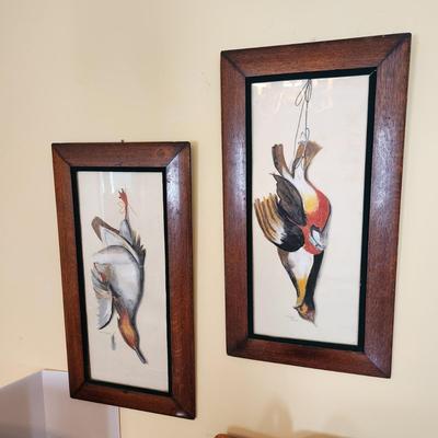Framed Art Game Birds