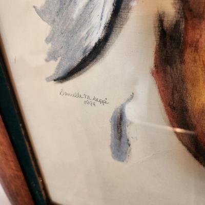 Framed Art Game Birds