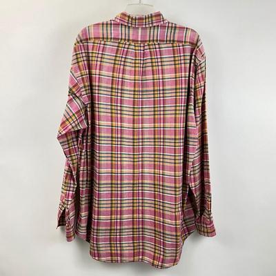 362 RALPH LAUREN Plaid Stretch Poplin Shirt