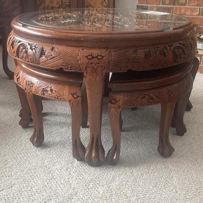 LR1-Oriental Tea Table