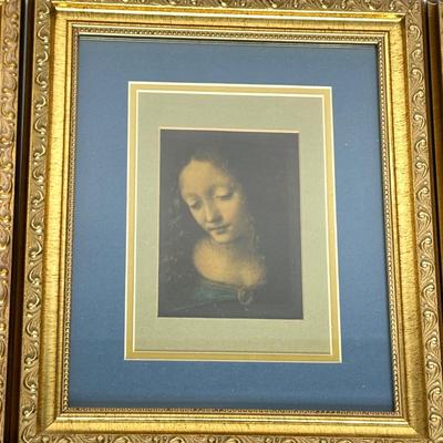 Set of 5 Framed Religious Paintings