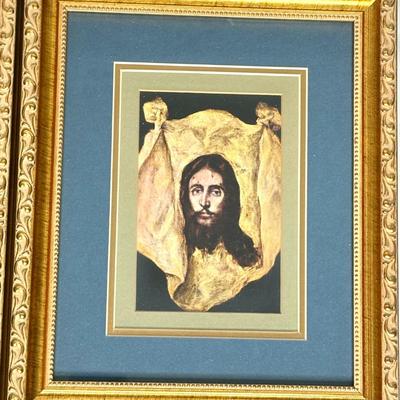 Set of 5 Framed Religious Paintings