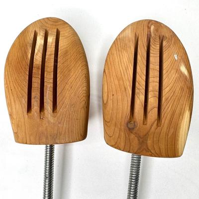 Vintage Lot of 5 Pairs of Wooden Shoe Tree Shapers