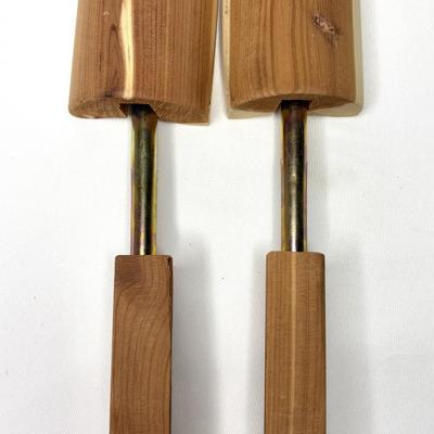 Vintage Lot of 5 Pairs of Wooden Shoe Tree Shapers