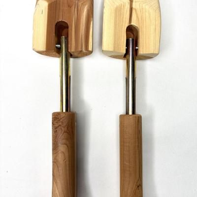 Vintage Lot of 5 Pairs of Wooden Shoe Tree Shapers