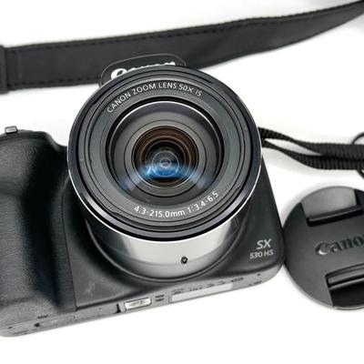 Canon PowerShot SX530 HS Digital Camera with 16 MP and 50x Optical Zoom, WiFi, HD