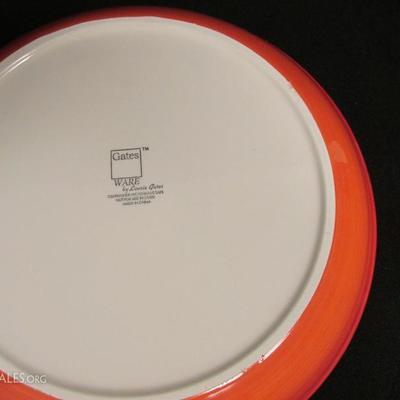 Gates Ware "Fruit Flower" Serving Bowl & Platters