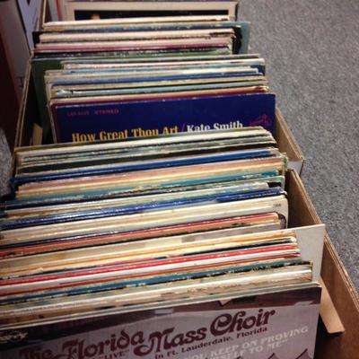 Over 150 Assorted Vinyl LPs