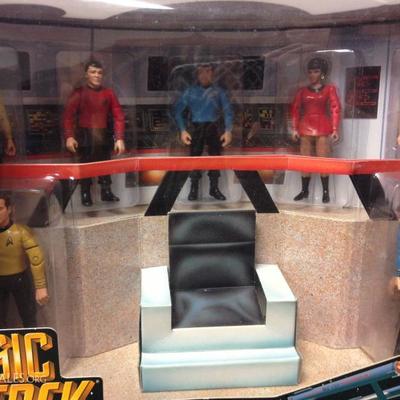 Classic Star Trek Bridge Figure Set