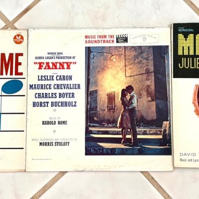 Lot of 27 Vintage Miscellaneous Records - Bedknobs and Broomsticks, Elvis, Judy Garland, Mary Poppins, and More!