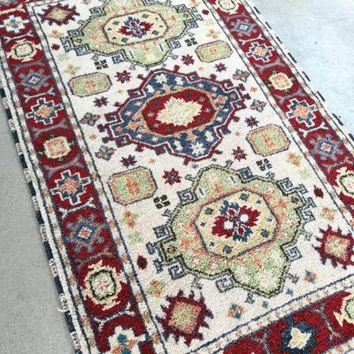 Colorful Persian Throw Rug
