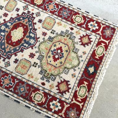 Colorful Persian Throw Rug