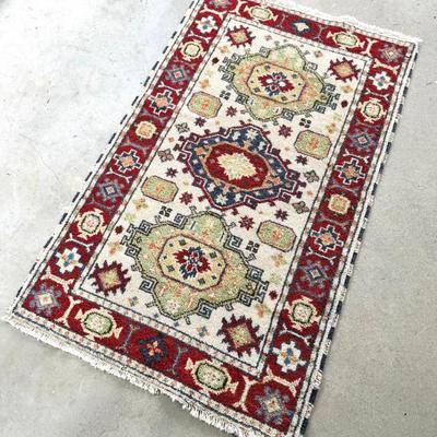 Colorful Persian Throw Rug
