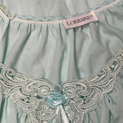 Vintage Lorraine Nightgown Light Blue