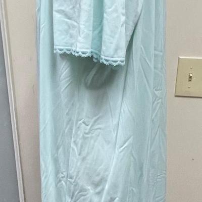 Vintage Lorraine Nightgown Light Blue