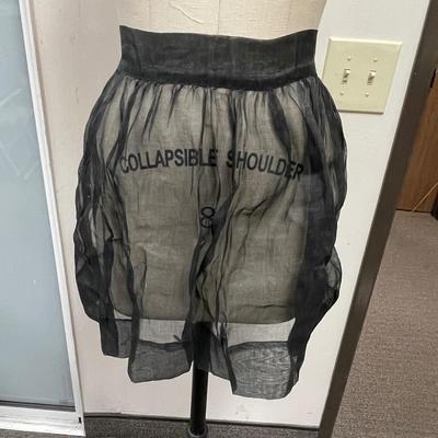 Vintage See-through Black Apron