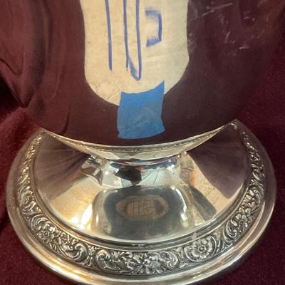 LR7-Large Sterling Silver Pitcher