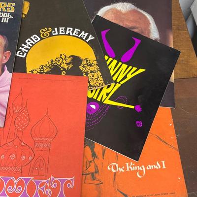 Lot of Theater Programs and Fan Publications: the King Family, Smothers Brothers, Arthur Fieldler, and Chad & Jeremy