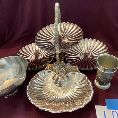 LR9- Ges Gesch German pewter plus collectibles