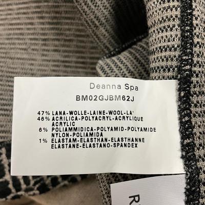 372 GIORGIO ARMANI Button-up Black Gray Jacket