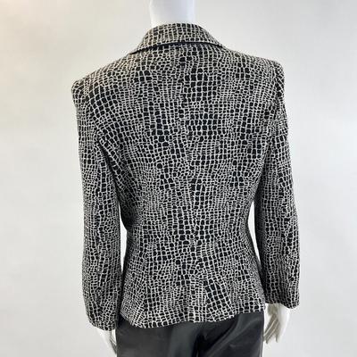 372 GIORGIO ARMANI Button-up Black Gray Jacket