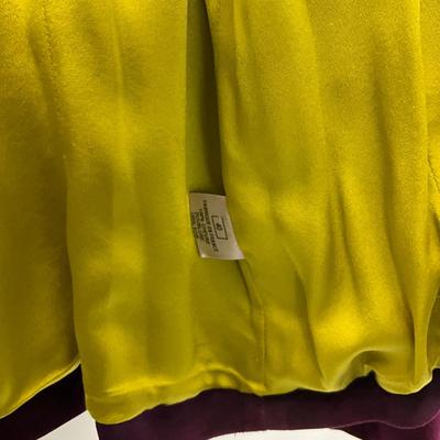 373 LOULOU DE LA FALAISE Vintage Purple Goat Skin Blazer