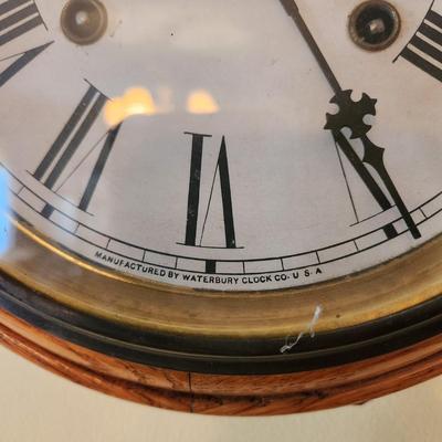 2 Vintage Wall Clocks Seth Thomas , Waterbury Not working