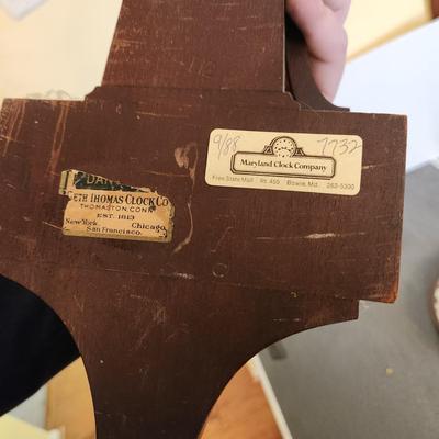 2 Vintage Wall Clocks Seth Thomas , Waterbury Not working