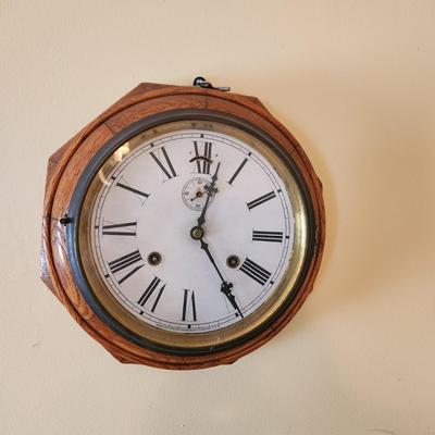 2 Vintage Wall Clocks Seth Thomas , Waterbury Not working