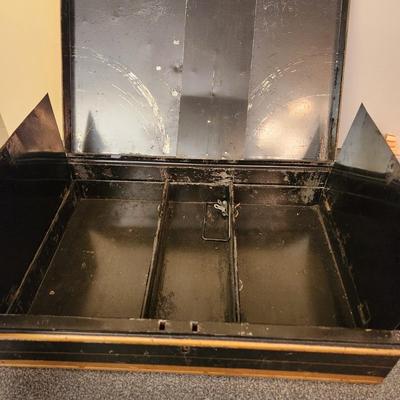 Metal Legal Banker Storage box no Key