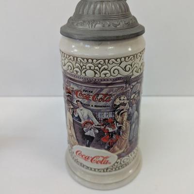 1990's Coca-Cola Beer Steins
