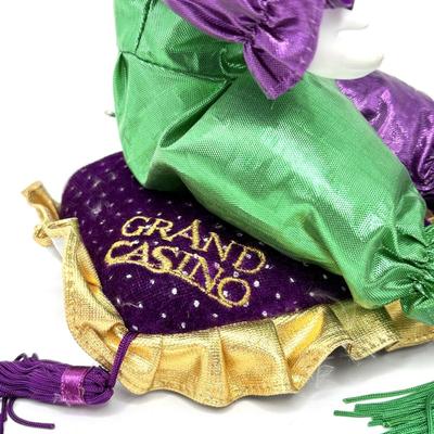 Lot of Mardi Gras Dolls and Jewelry