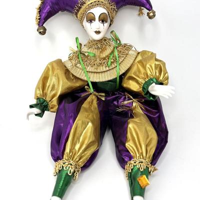 Lot of Mardi Gras Dolls and Jewelry
