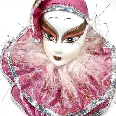 Lot of Mardi Gras Dolls and Jewelry